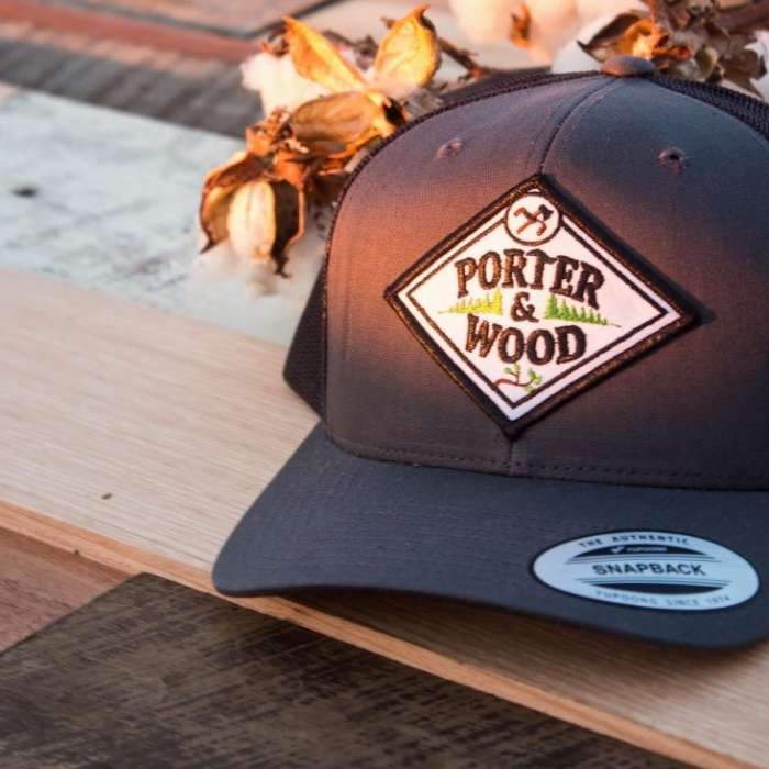 Caps - Porter and Wood Woodwork, Australian Cotton Clothing