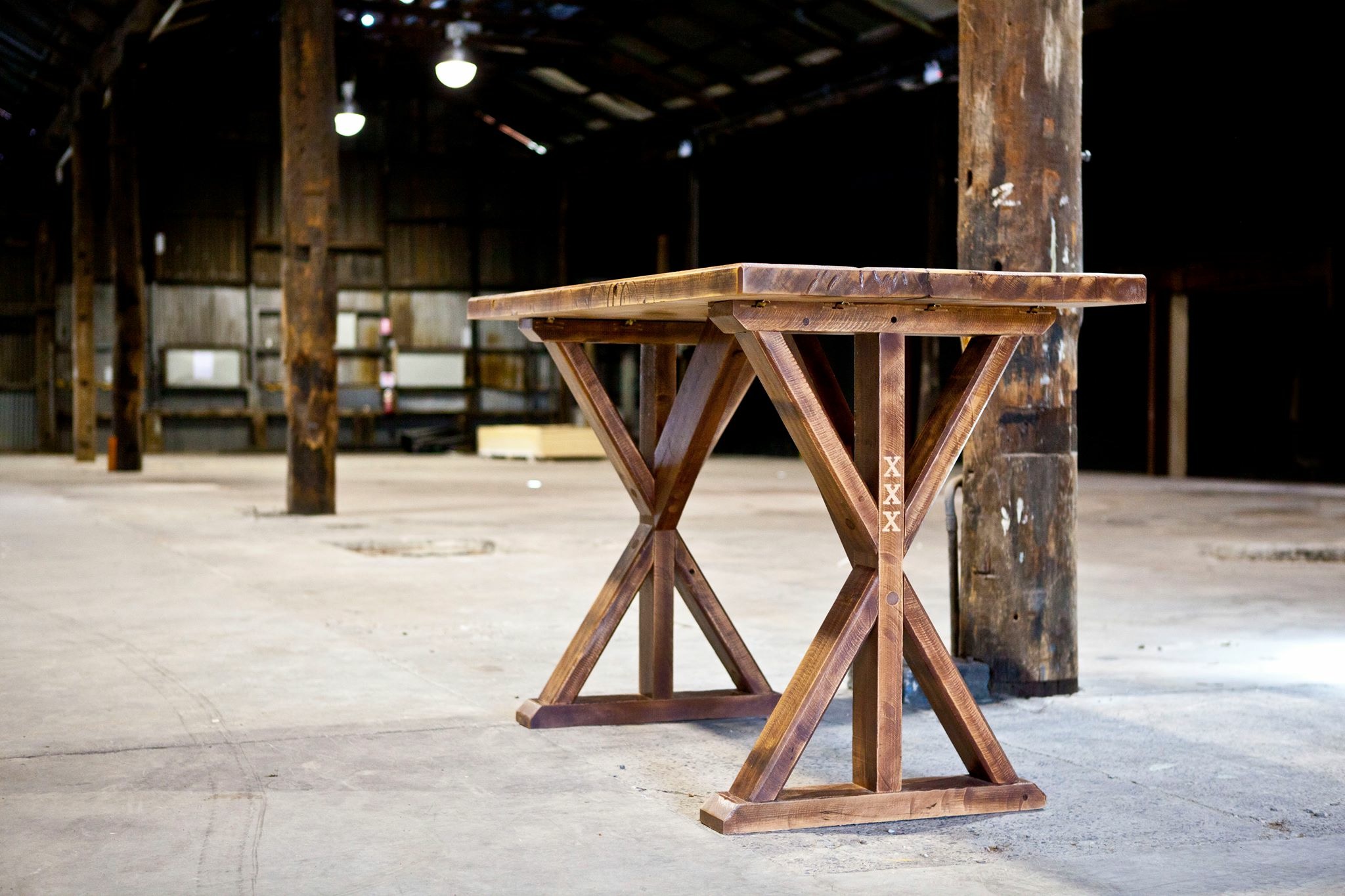 Table Porter & Wood Custom Furniture Australian Cotton Clothing